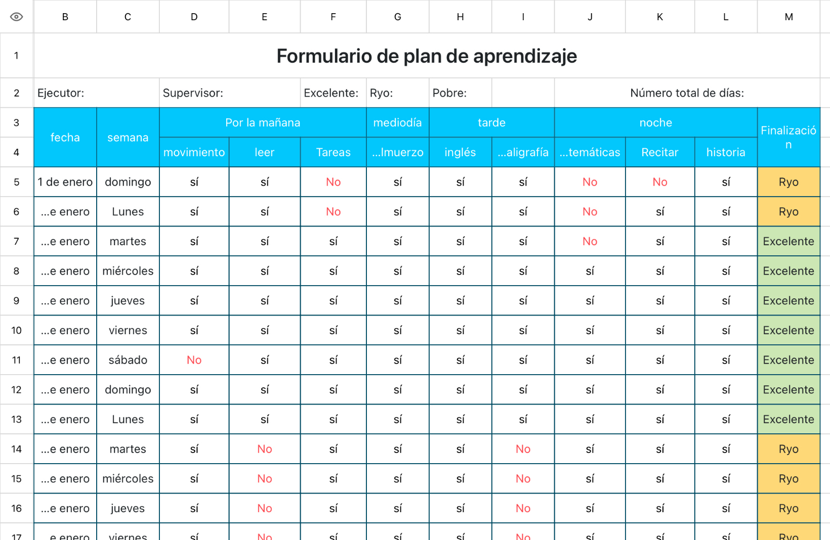 Formulario de plan de aprendizaje 1 1